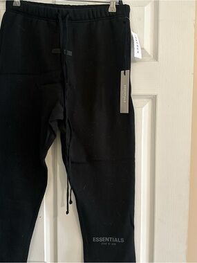 FOG Essentials Black Jogger Sweatpants